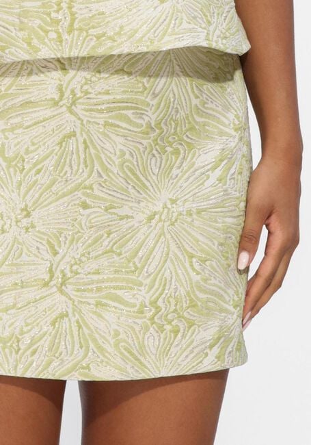 Lime NOTRE-V Minirok NV-HENDRINA BROCADE SKIRT - large