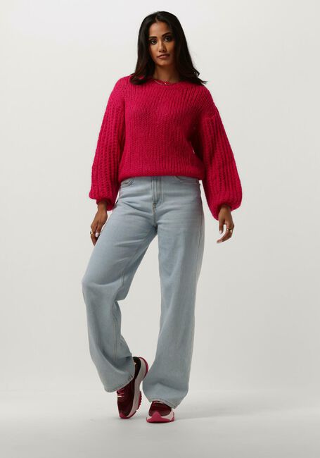 POM AMSTERDAM Pull FIERY PINK en rose - large
