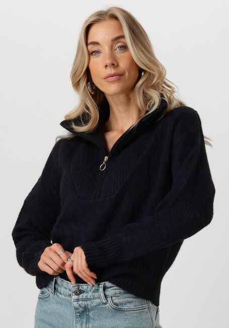 BY-BAR Pull BOXY BEAU PULLOVER Bleu foncé - large