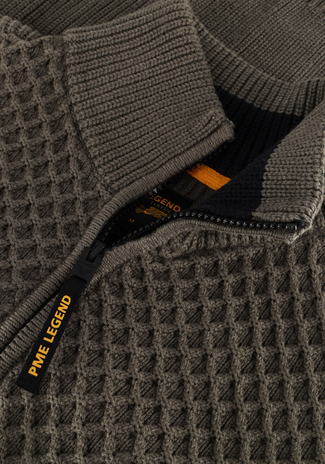 Olijf PME LEGEND Trui COTTON MIX - large