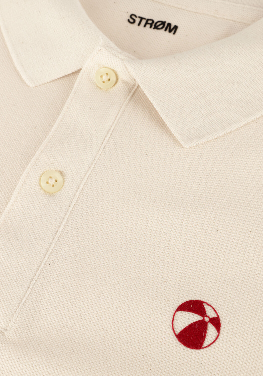 Ecru STR&Oslash;M Clothing Polo POLO - large