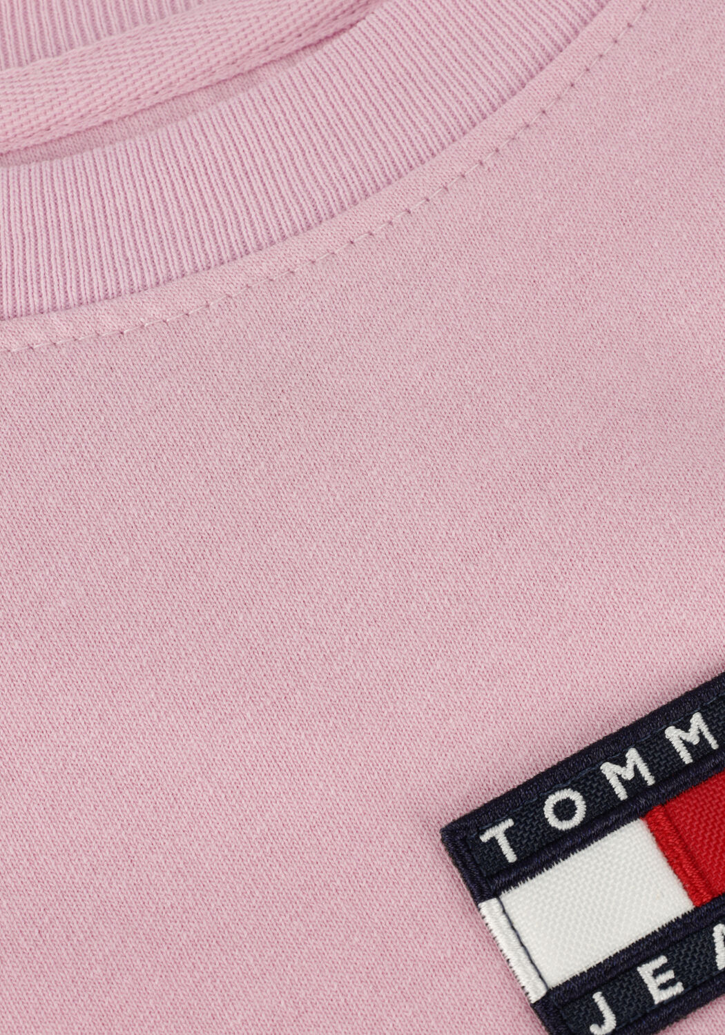 Roze TOMMY JEANS T-shirt OTHER KNIT TOPS - large