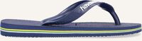 Blauwe HAVAIANAS Slippers BRASIL LOGO KIDS Blauwe HAVAIANAS Slippers BRASIL LOGO KIDS - medium