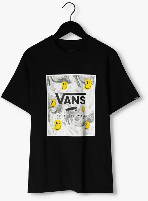 VANS T-shirt BY PRINT BOX BOYS BLACK-CHARCOAL en noir - large