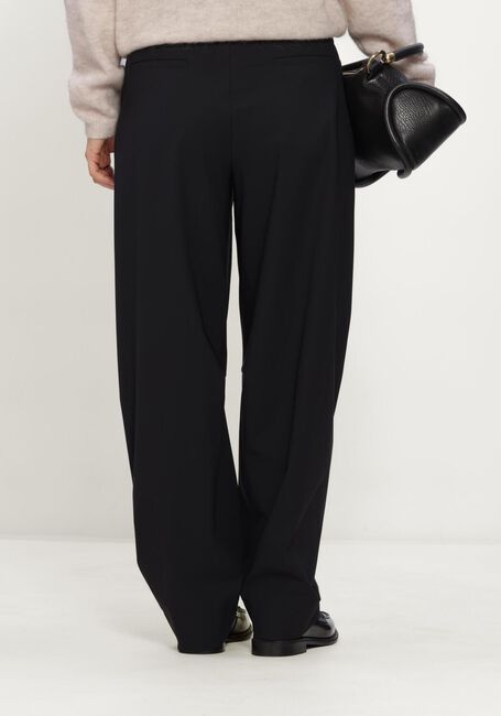 Zwarte STUDIO ANNELOES Wijde broek Marlise barrel trousers - large