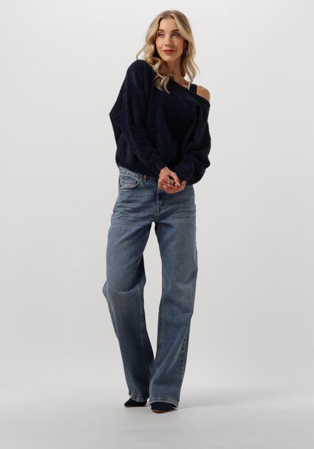 NUKUS Pull MATILDE PULLOVER SOFT Bleu foncé - large
