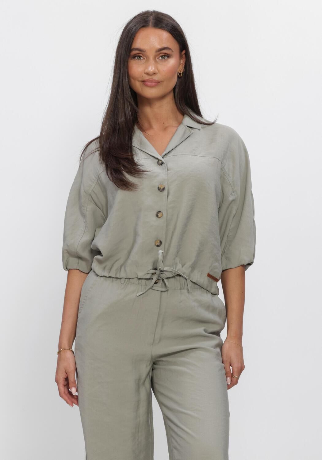 MOSCOW 143-01-MOSI Blouses en vert - large