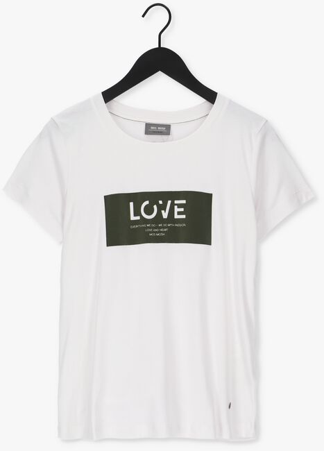 MOS MOSH T-shirt CHERRIE O-SS TEE en blanc - large