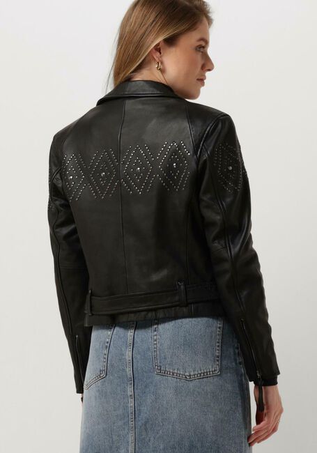 Zwarte IBANA Leren jas BLINN - large
