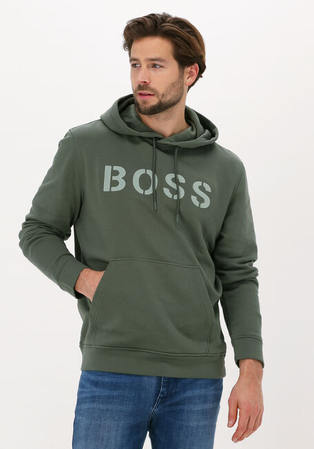 BOSS Chandail WETRY 10230209 Vert foncé - large