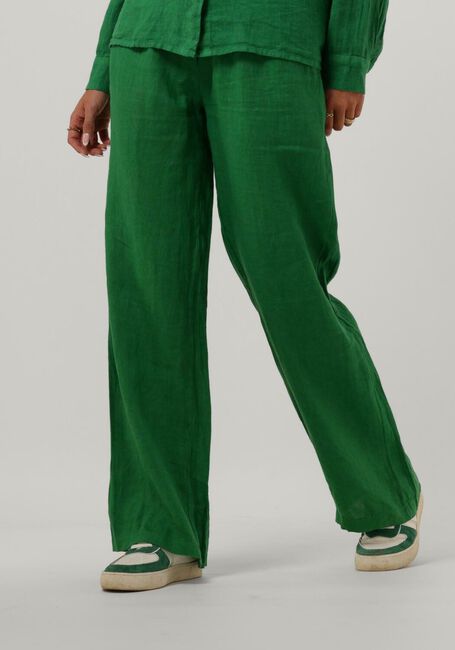 BY-BAR Pantalon ROBYN LINEN PANT5 en vert - large