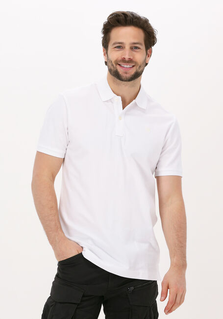 G-STAR RAW Polo DUNDA SLIM POLO S/S Blanc - large