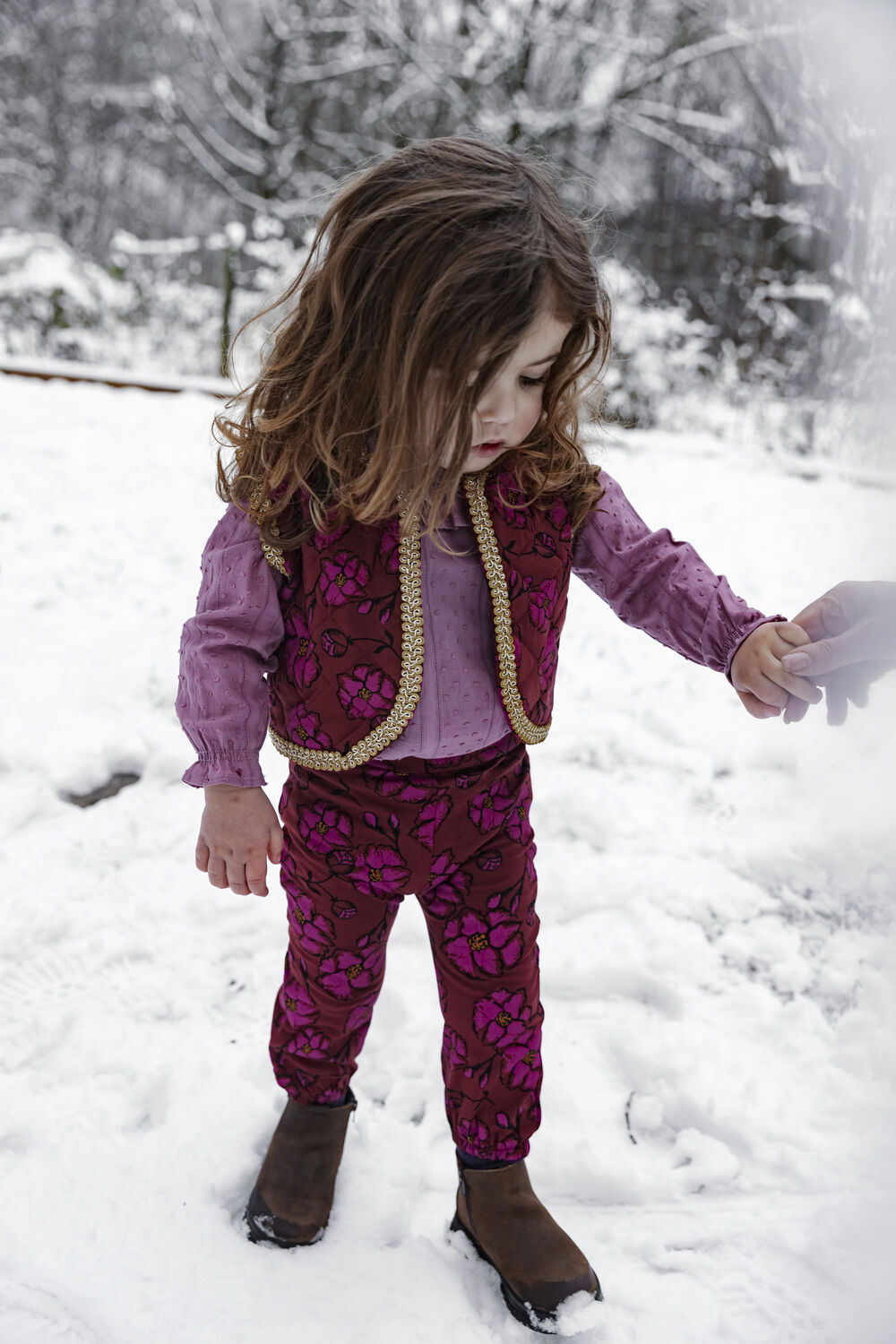 Roze AMMEHOELA Gilet AM.EMMY.17 - large