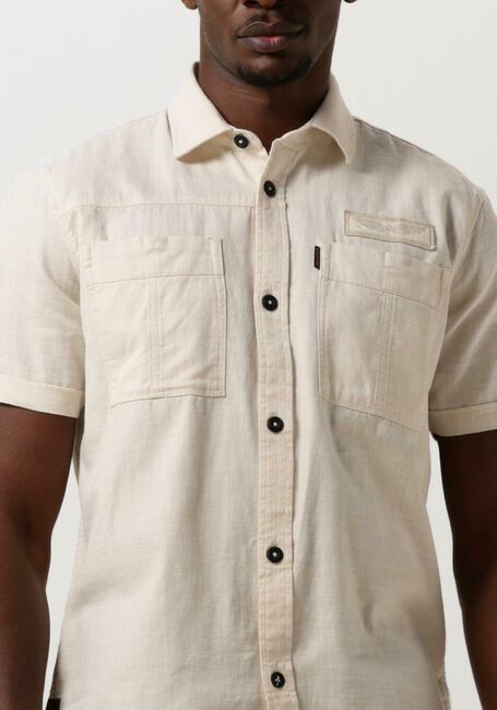 PME LEGEND Chemise décontracté SHORT SLEEVE SHIRT CTN SLUB en beige - large