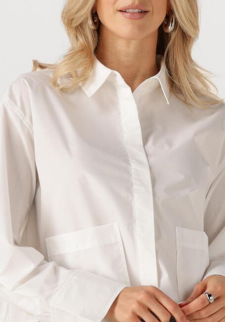 Y.A.S. YASROYALEE LS SHORT SHIRT Blouses en blanc - large