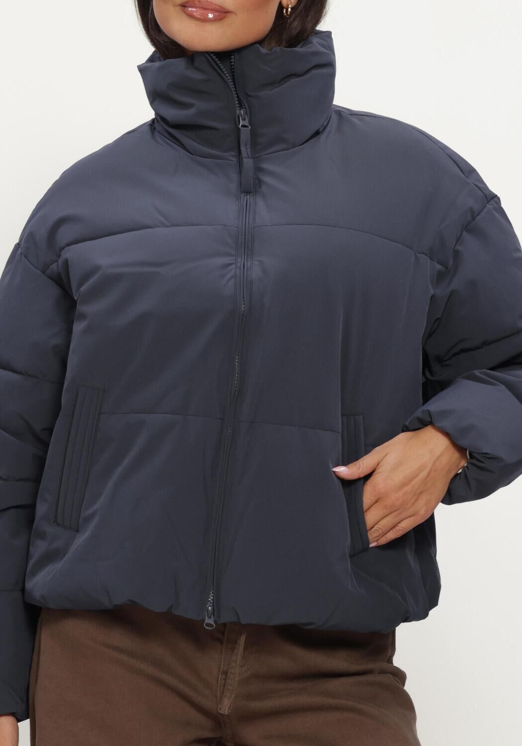 MSCH COPENHAGEN Veste matelass&eacute; MSCHREFRON JACKET Bleu fonc&eacute; - large