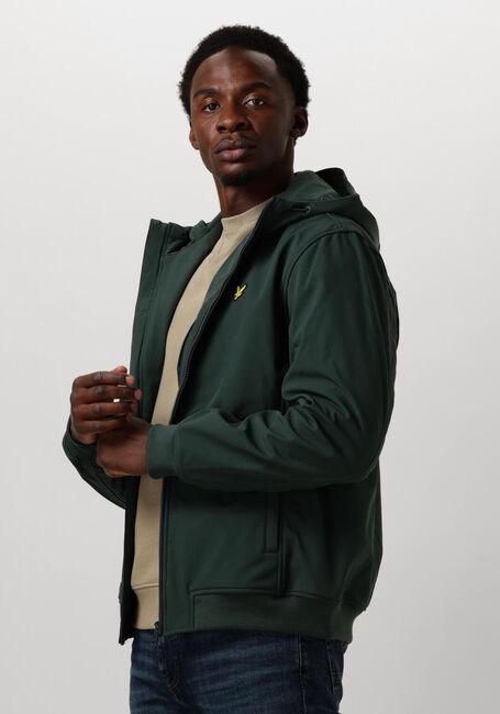 LYLE & SCOTT Jack FLEECE BACK SOFTSHELL JACKET en bleu - large