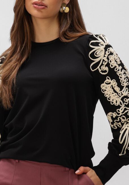 OBJECT Pull OBJCAROLINE JOANA L/S TOP en noir - large