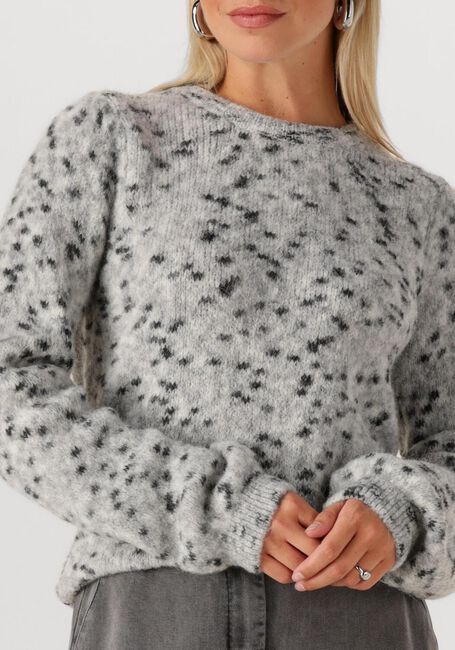 Grijze SIMPLE Trui KNIT-PONG-25-3 - large