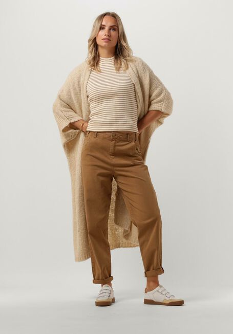 SUMMUM Barrel jeans BARREL FIT PANTS LUX COTTON STRETCH TWILL en marron - large