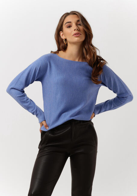 Blauwe BELLAMY Trui JUDITH MERINO - large