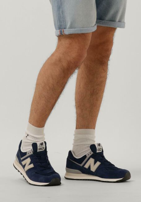 NEW BALANCE U574 Baskets basses en bleu - large