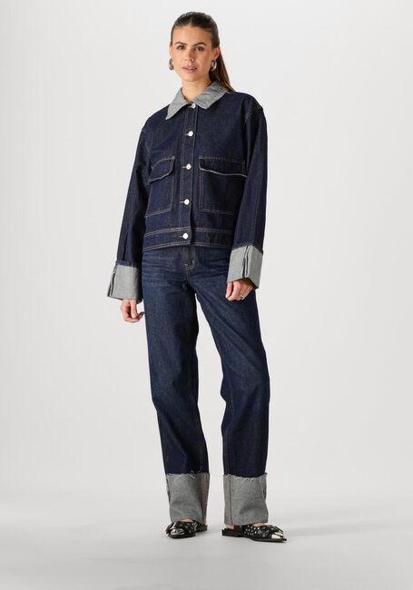 Y.A.S. Veste en jean YASMARIA LS DENIM JACKET S. Bleu foncé - large