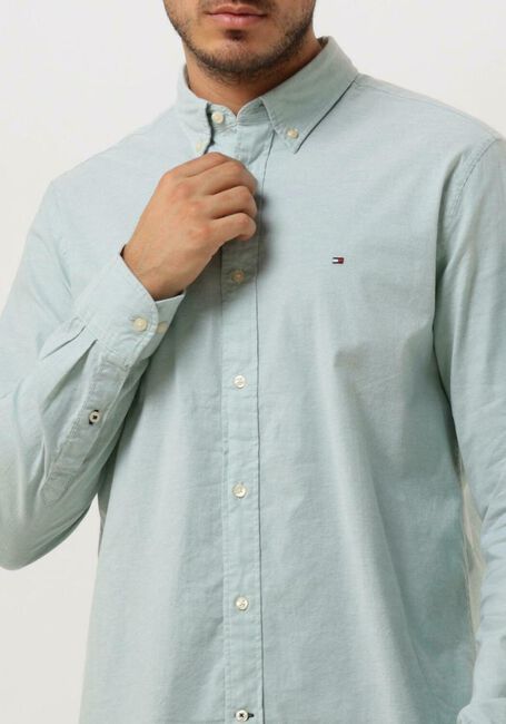 TOMMY HILFIGER Chemise décontracté 1985 FLEX OXFORD RF SHIRT en vert - large