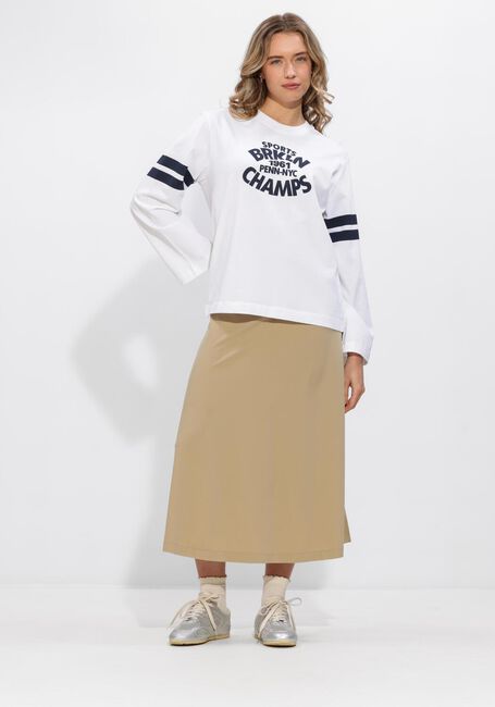 Bruine PENN & INK Maxirok SKIRT - large