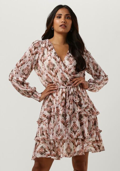 NEO NOIR Mini robe DENNIE DISTRESS AZTEC DRESS Blanc - large