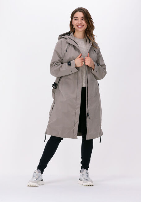 KRAKATAU Imperméable QW348 en taupe - large