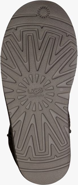 UGG Bottes fourrure K CLASSIC SHORT en gris - large