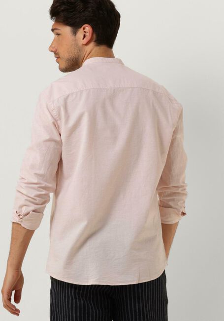 SELECTED HOMME Chemise décontracté SLHREGNEW-LINEN SHIRT LS BAND en rose - large