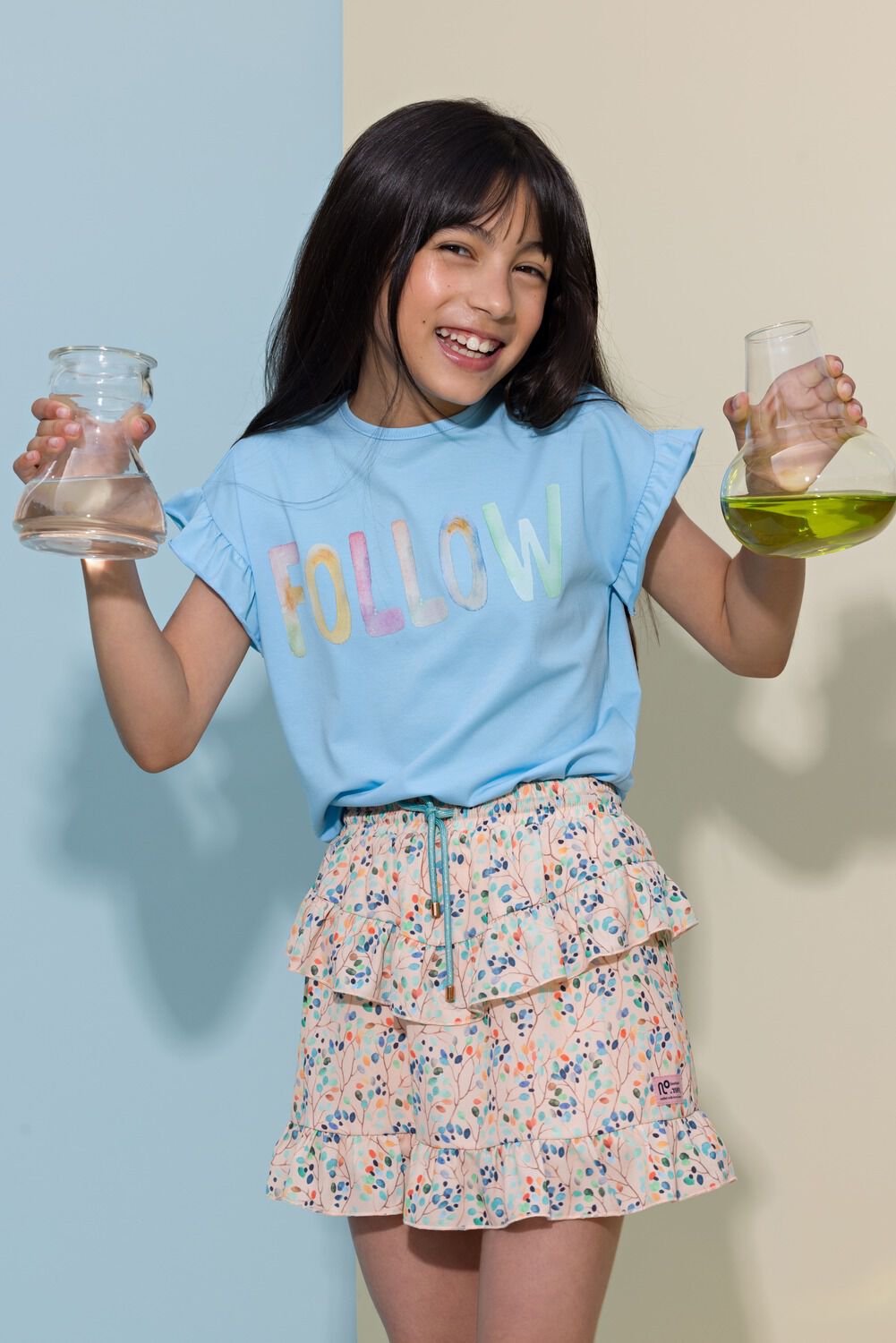 Zand NONO Minirok NEVA SHORT SKIRT - large
