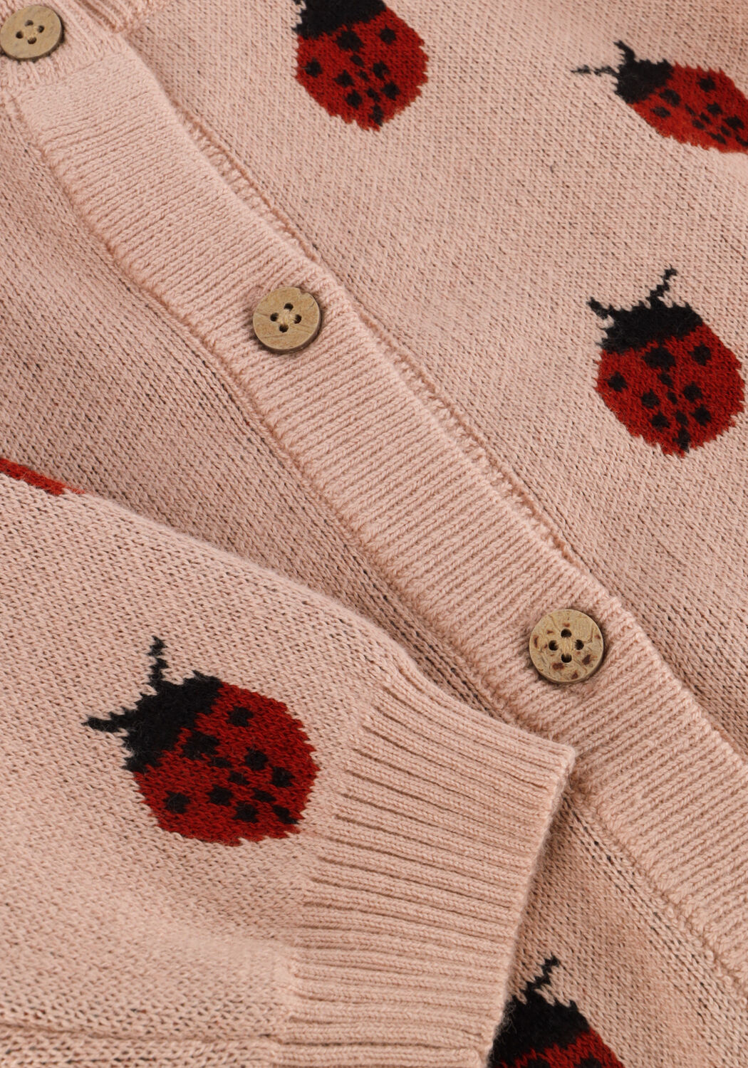 LIL' ATELIER Gilet NBFLULIO KNIT CARD LIL Rose clair - large