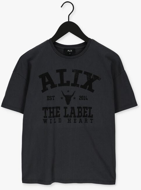 ALIX THE LABEL T-shirt LADIES KNITTED ALIX T-SHIRT en gris - large