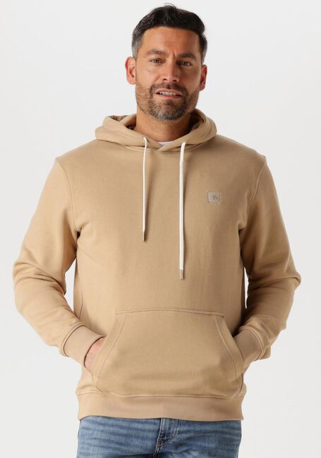 Zand SCOTCH & SODA Sweater BADGE LOGO HOODIE - large