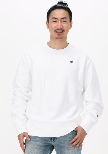 CHAMPION Chandail CREWNECK SWEATSHIRT en blanc - large