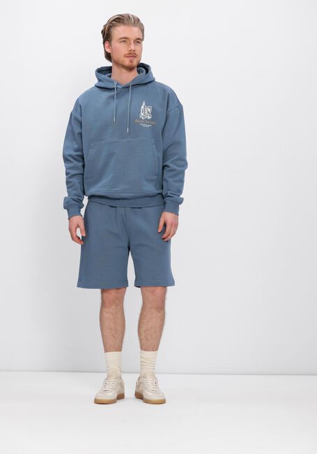 RESTER&Ouml;DS Pantalon courte LOUIS SWEAT SHORTS en bleu - large