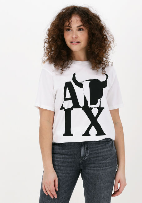 ALIX THE LABEL T-shirt ALIX BULL T-SHIRT en blanc - large