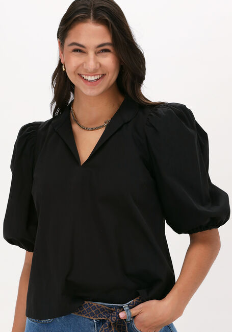 NOTES DU NORD BRIANNA TOP Blouses en noir - large