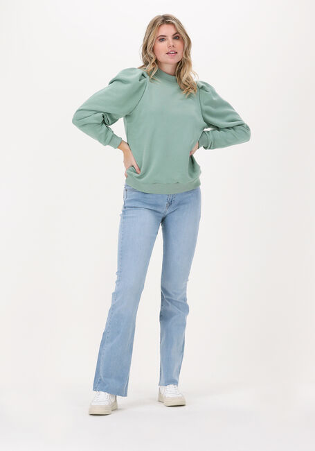 Groene MINUS Trui MIKA LONG SLEEVE SWEAT - large