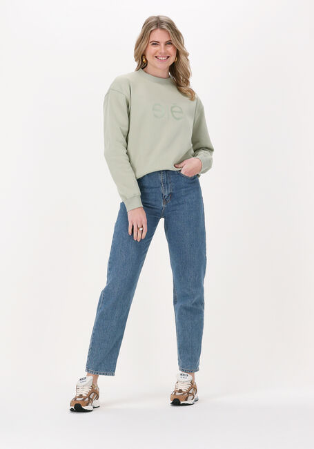 Groene ESM&Eacute; STUDIOS Sweater MADELINE SWEATSHIRT - large