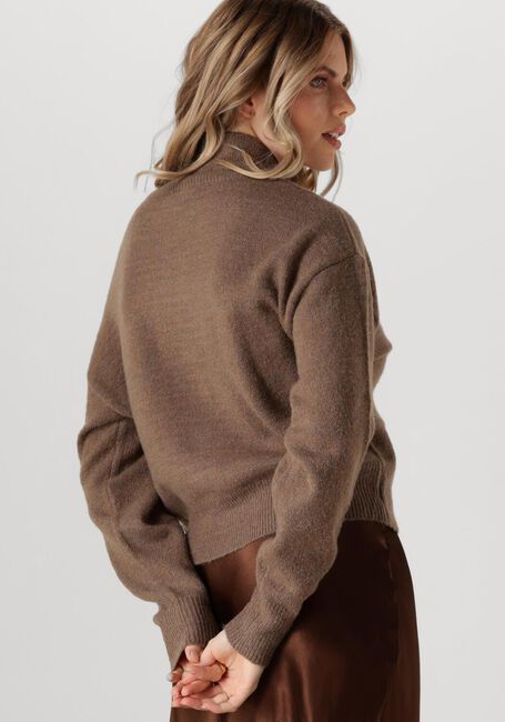 Bruine ANOTHER LABEL Trui CHIARA KNITTED PULL - large