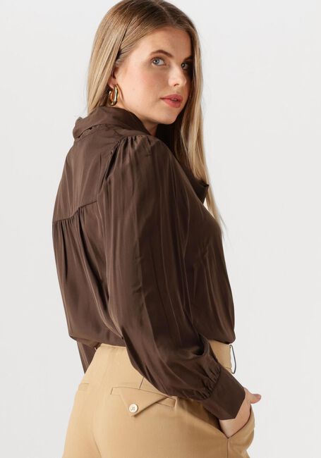 Bruine MSCH COPENHAGEN  MSCHJULIANA TIE TOP - large