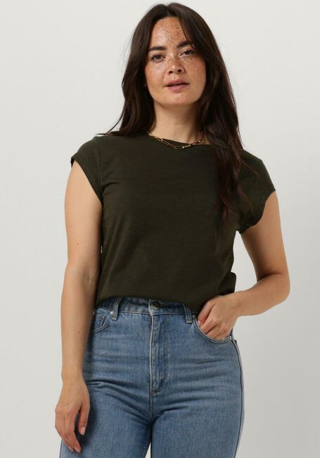 CC HEART T-shirt BASIC T-SHIRT Vert foncé - large