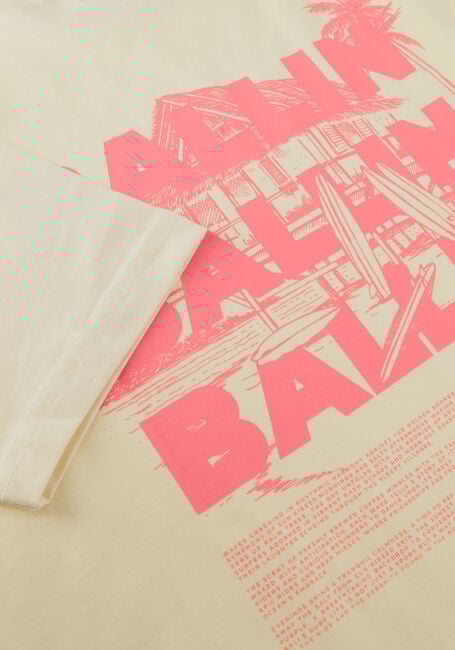 BALLIN T-shirt 017124 &Eacute;cru - large