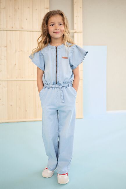 NONO Combinaison SAMMY DENIM JUMPSUIT en bleu - large