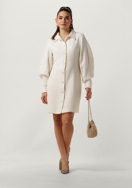 EST'SEVEN Mini robe COCO DRESS TWEET Crème - large