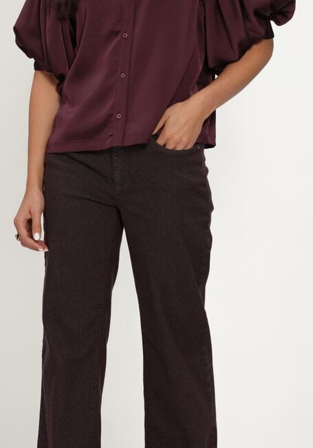 MAC Straight leg jeans 0350L DREAM COLOUR DENIM DREAM WIDE AUTHENTIC en marron - large